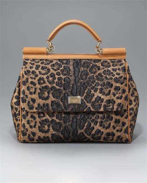 dolce gabbana sicily leopard|dolce and gabbana animal print.